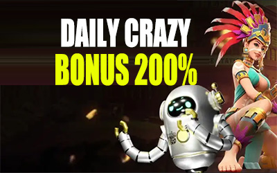 Daily Crazy Bonus 200%