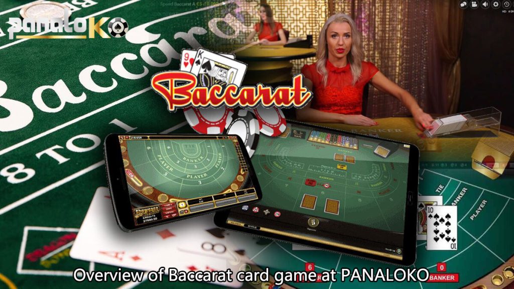 Overview of Baccarat card game at PANALOKO