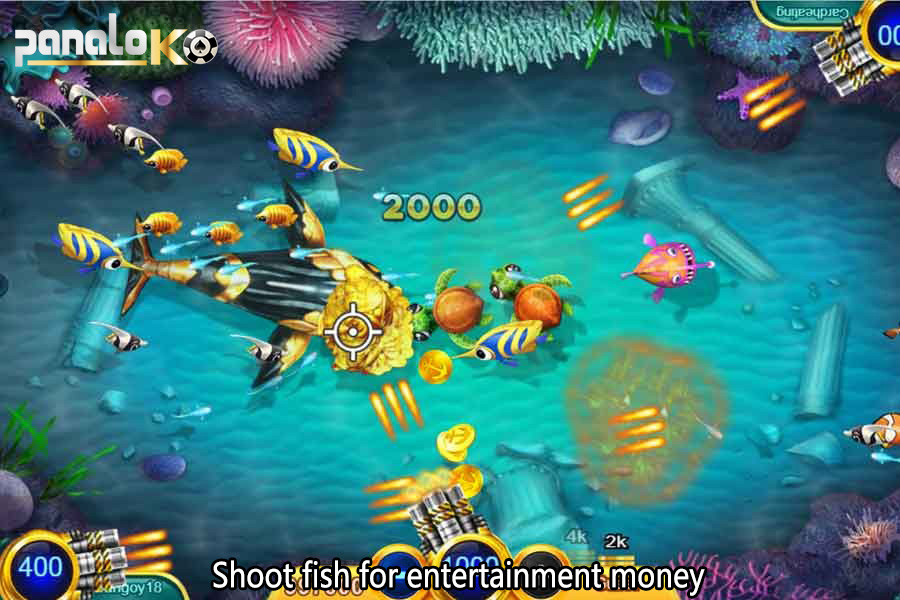 Shoot fish for entertainment money