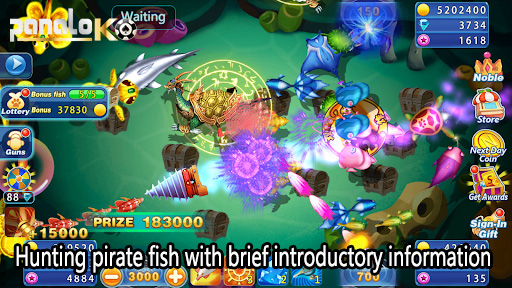 Hunting pirate fish with brief introductory information