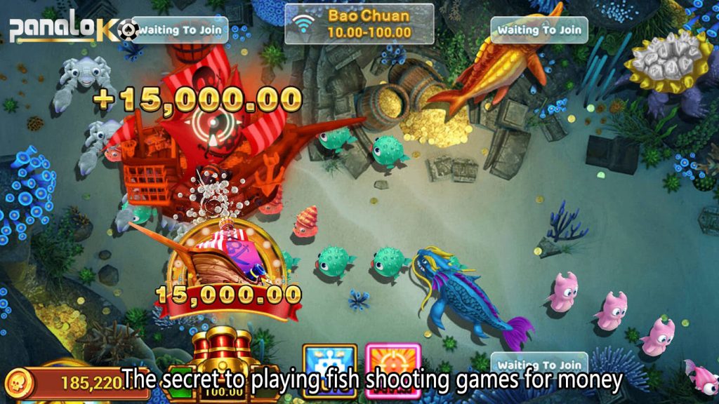 The secret to playing fish shooting games for money