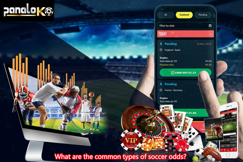 What are the common types of soccer odds?